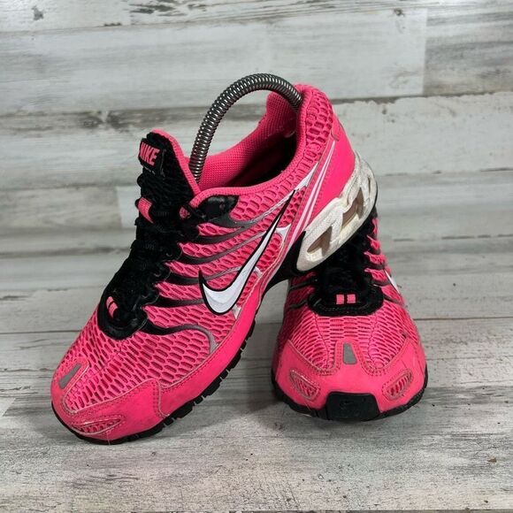 Nike Womens Air Max Torch 4 Low Top Running Shoes Sneakers Pink Black Size 7.5 - Picture 5 of 8
